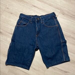 Men's Vintage 90s Red Kap Blue Denim Shorts
